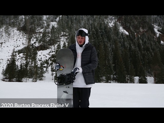 2019 / 2020 | Burton Process Flying V Snowboard | Video Review