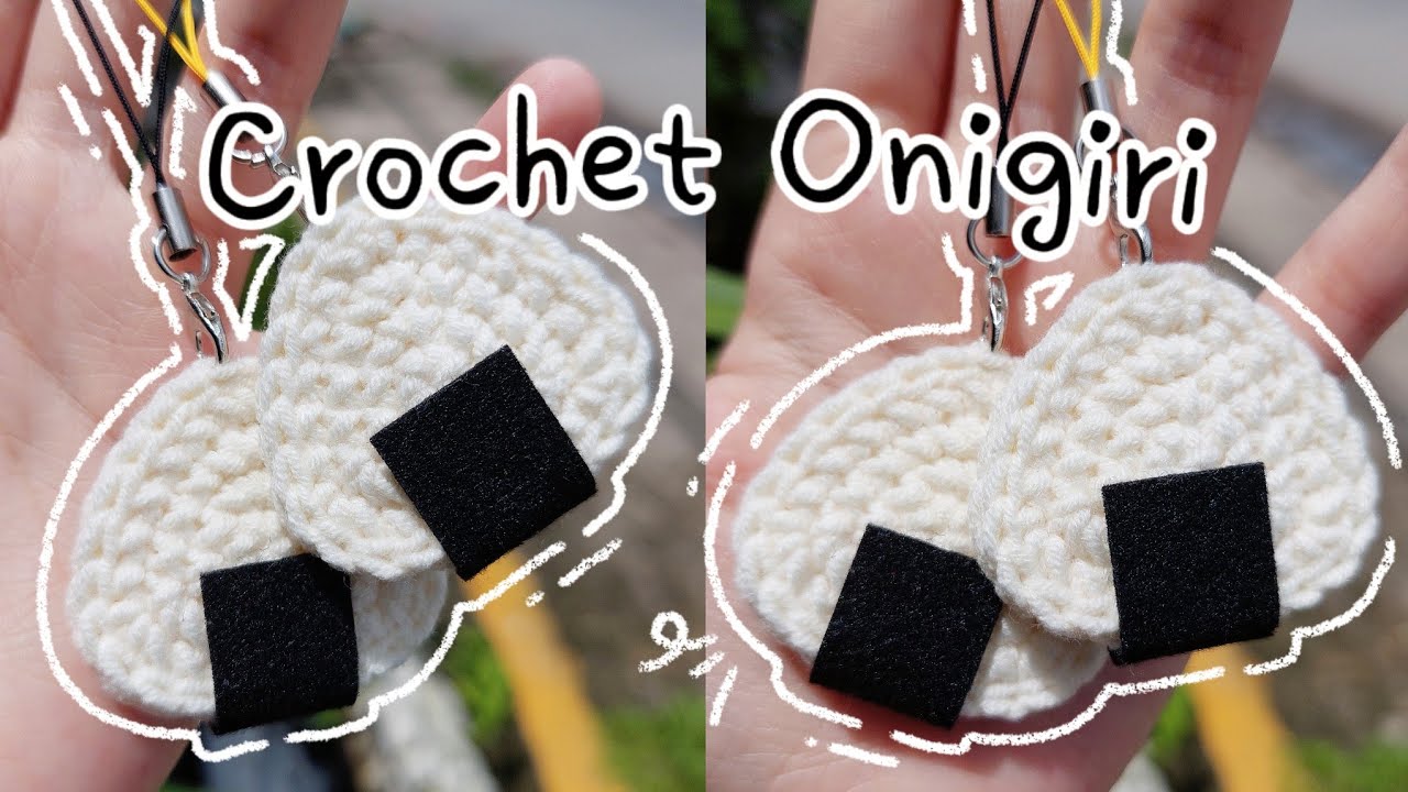 Crochet ONIGIRI | Crochet ONIGIRI | Móc len CƠM NẮM | Lem'n Do