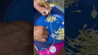 Simple.. Flower Garland Making.. Demo Video
