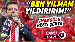 İmamoğlu'ndan Gaziosmanpaşa'da görkemli miting! 