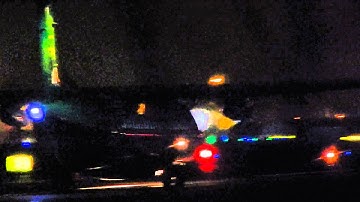 Aer Lingus Regional EI-FAT ATR-76-600 Spectacular Take-off From Dublin Late Night!!