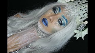 ICE QUEEN HALLOWEEN MAKEUP