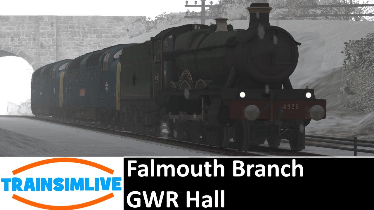 Let's Play Train Simulator 2016 - Falmouth Branch, GWR Hall