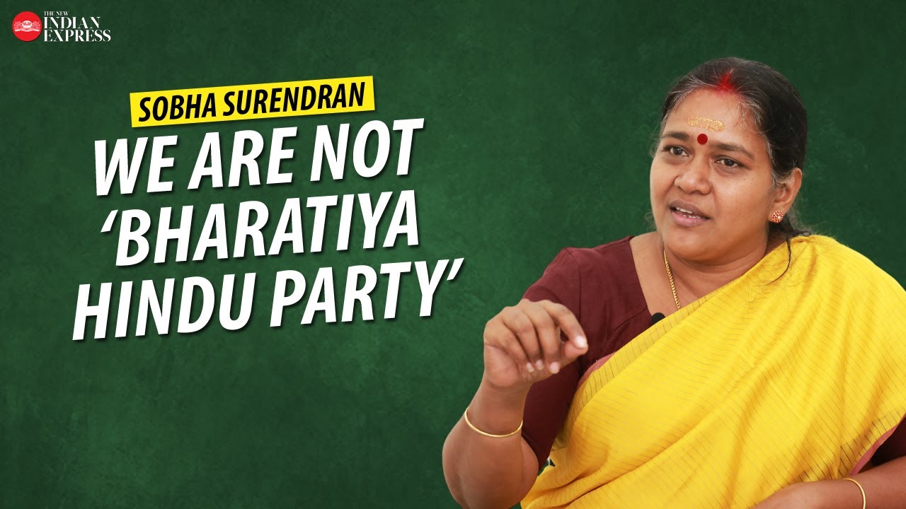 'Muslims in India stand with us' - Sobha Surendran | Interview | BJP | TNIE Kerala