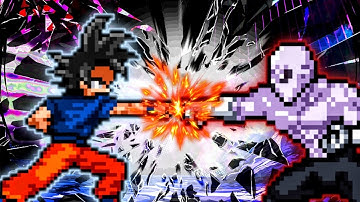 Goku TP V3.5 OP (all form) VS Jiren OP (all form) in Jump Force Mugen