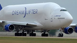 The Boeing Dreamlifter In Action Up Close.