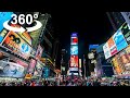 VR 360 Times Square, NYC, the world's most visited tourist attraction, VR 360 video