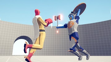 Saitama vs RIGHTEOUS PALADIN | TABS - Totally Accurate Battle Simulator