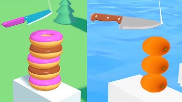 Slice Master vs Slice It - Very Satisfying and Relaxing ASMR Slicing Game