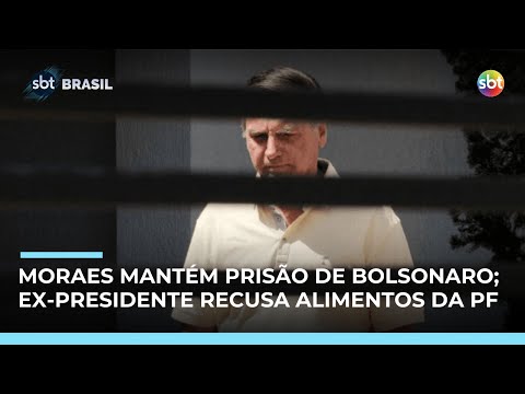 Video preso-bolsonaro-recusa-comida-da-pf-e-so-aceita-alimentos-de-familiares