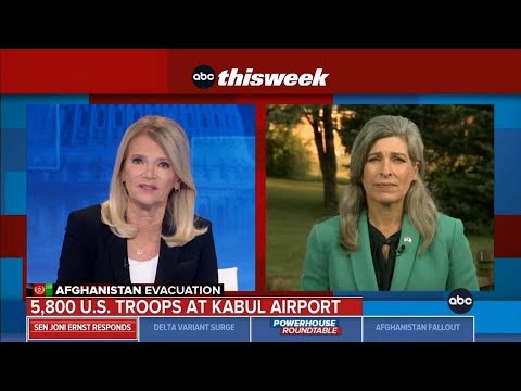 Ernst Joins ABC This Week to Discuss Afghanistan