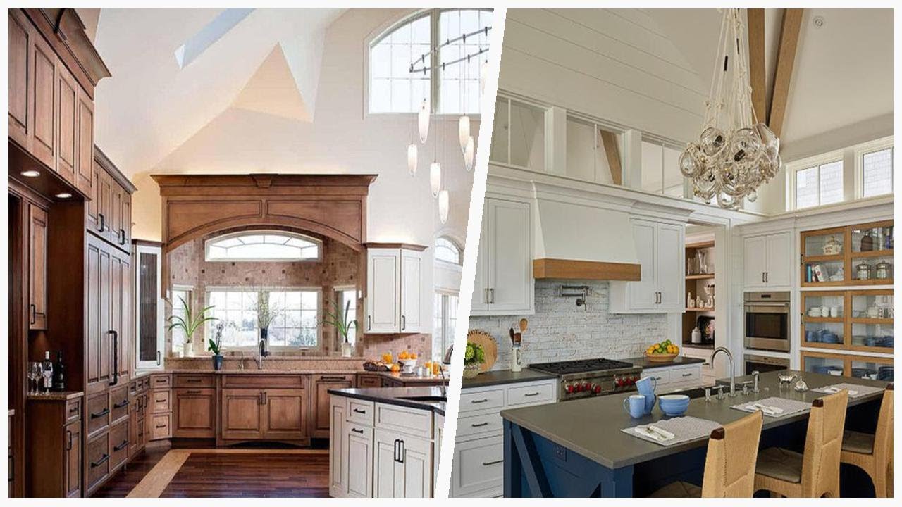 How to Decorate Vaulted Ceilings in Elegant Kitchens | Designer CheatSheet