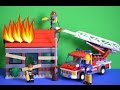 New Fireman Sam Full Episode Lego Fire Engine Shop Fire Children's Animation Story