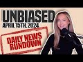 UNBIASED (4/15/24): HUSH MONEY TRIAL BEGINS, RUST ARMORER SENTENCED, WEEKEND RECAP, AND MORE.