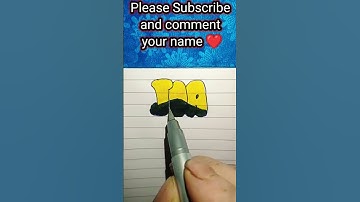 Bubble letter writing || name writing on request#calligraphy #alphabets #art