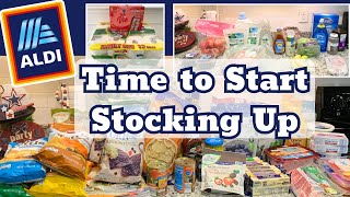 Aldi Grocery Haul | Restocking | Walmart & Lidl Too | #CaslyLamiit Romper
