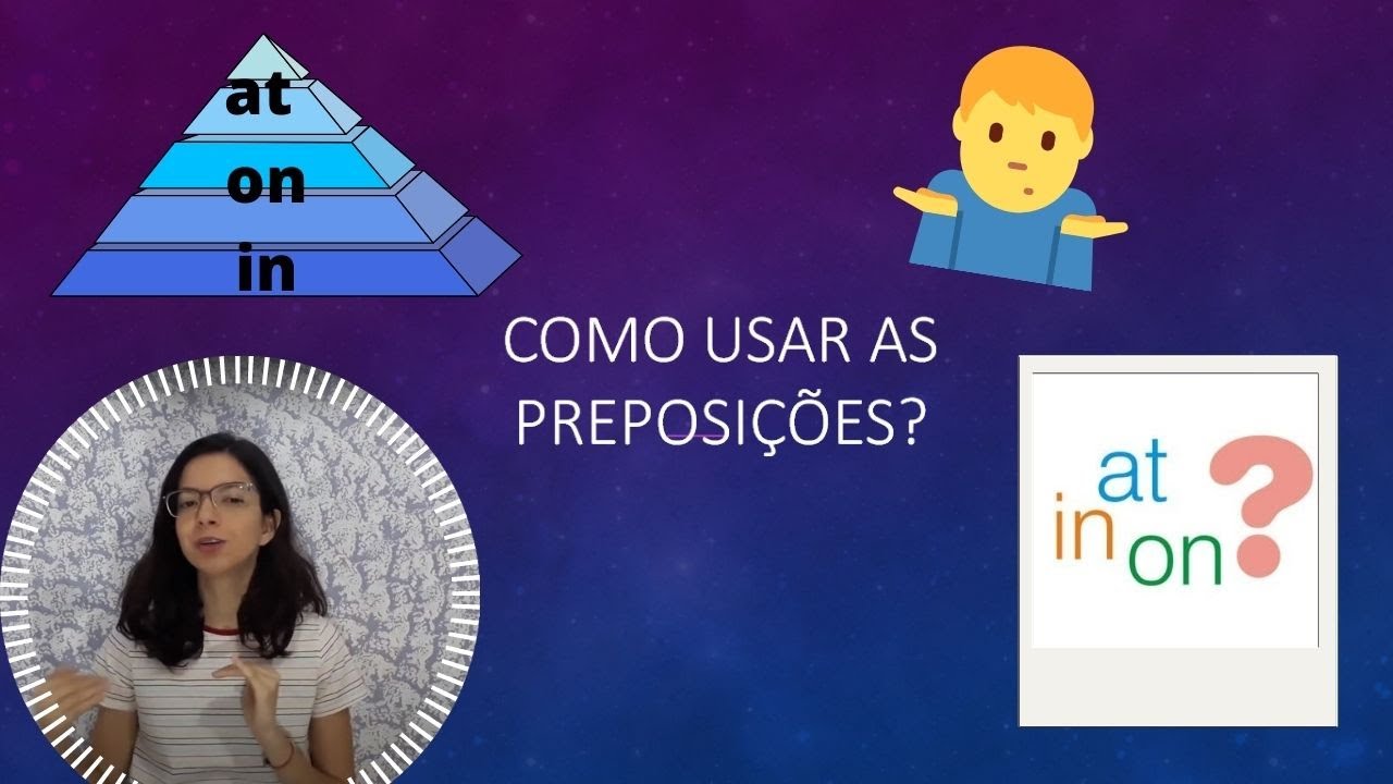 Como usar In, On e At? - YouTube