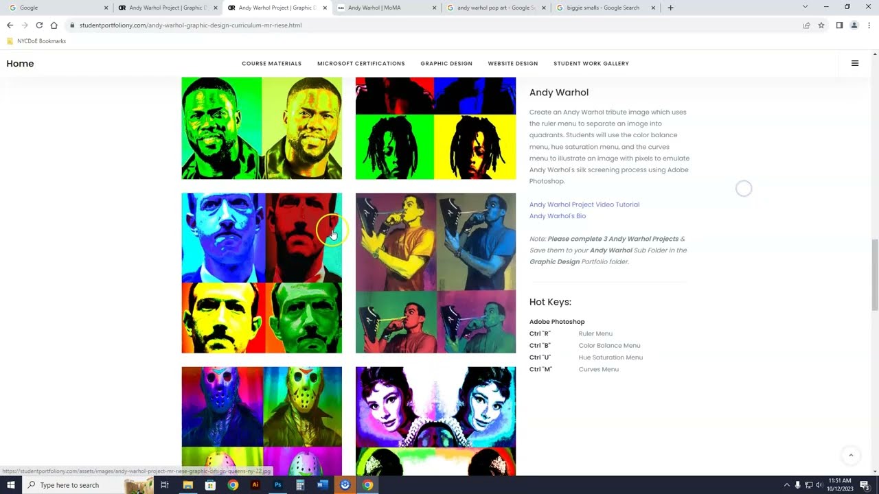 Дизайн Энди Уорхола в Photoshop 2024 | Поп-арт