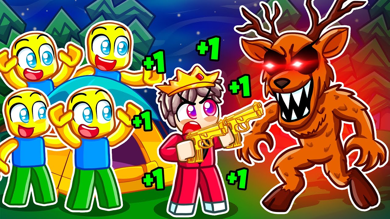 Я притворился игроком №1 в 99 Nights In The Forest! (Roblox)