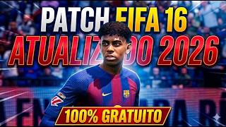 PATCH FIFA 16 ATUALIZADO 26 COM FACES REAIS | UNIFORMES E TRANSFERÊNCIAS | 100% GRATUITO - PC FRACO