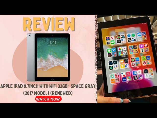Apple iPad 9.7inch with WiFi 32GB- Space Gray (2017 Model