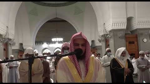 تلاوة مرئية من مسجد قباء من سورتي الفاتحة والنصر الشيخ عبدالرحمن المغامسي منقول"الأوائل والنوادر".