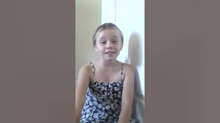 Alisa stewart singing the cup song