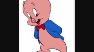 porky pig's blue Christmas