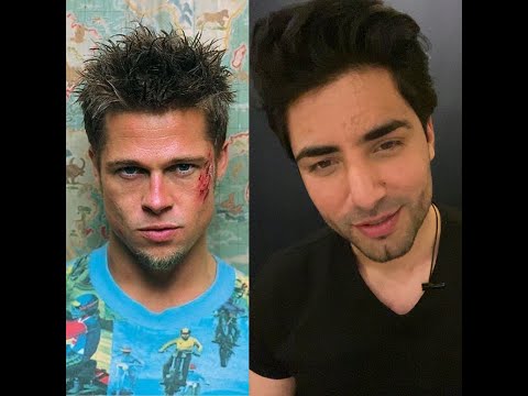 Brad Pitt jawline hack