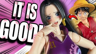 There is still ONE PIECE holding it back… (Sh Figuarts One Piece Boa Hancock Action Figure Review)