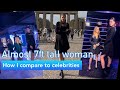 How an almost 7ft tall woman compares to celebrities