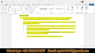 New Perspectives Access 365 | Module 4: SAM Critical Thinking Project C | Lighthouse Cybersecurity