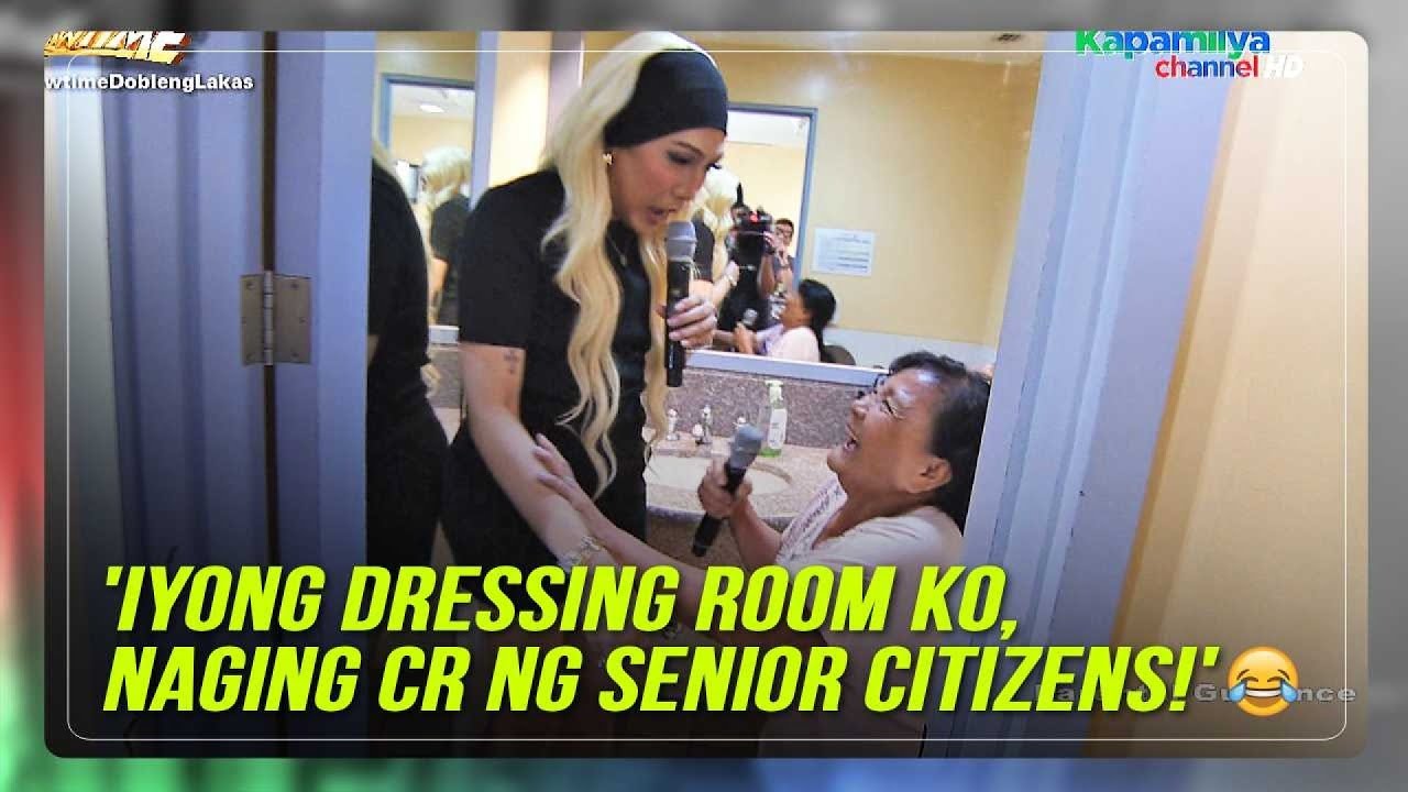 Nakibanyo kay Vice: Senior contestants nagpaalam na naiihi sa gitna ng 'Showtime' | ABS-CBN News