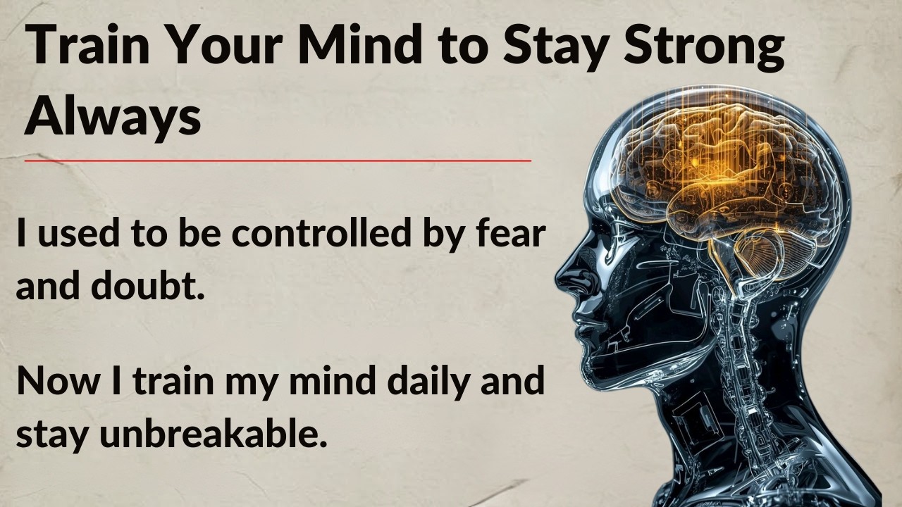 Train Your Mind to Stay Strong Always _ Powerful Life Lessons _ Motivational Video _ Graded Reader
