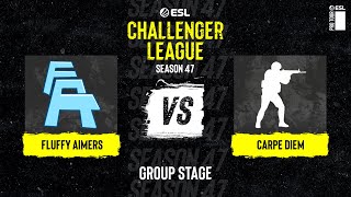 FLUFFY AIMERS vs. Carpe Diem - Map 1 [Vertigo] - ESL Challenger League S47 - NA