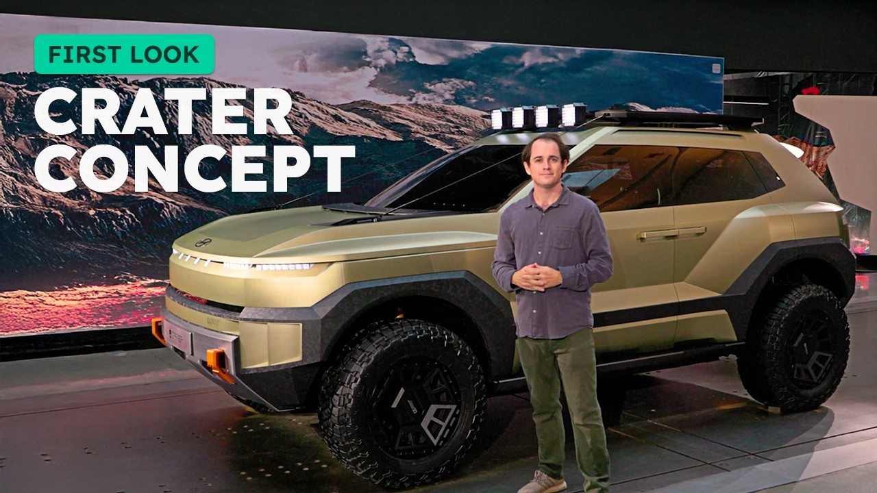 Концепт Hyundai Crater: дикий электровнедорожник, которого никто не ожидал