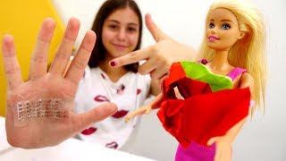 Мультики для девочек - Барби готовится к контрольной - Игры в куклы