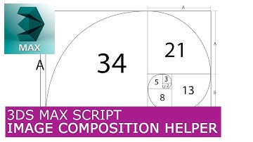 Image Composition Helper script | 3Ds Max | Tutorials for beginners