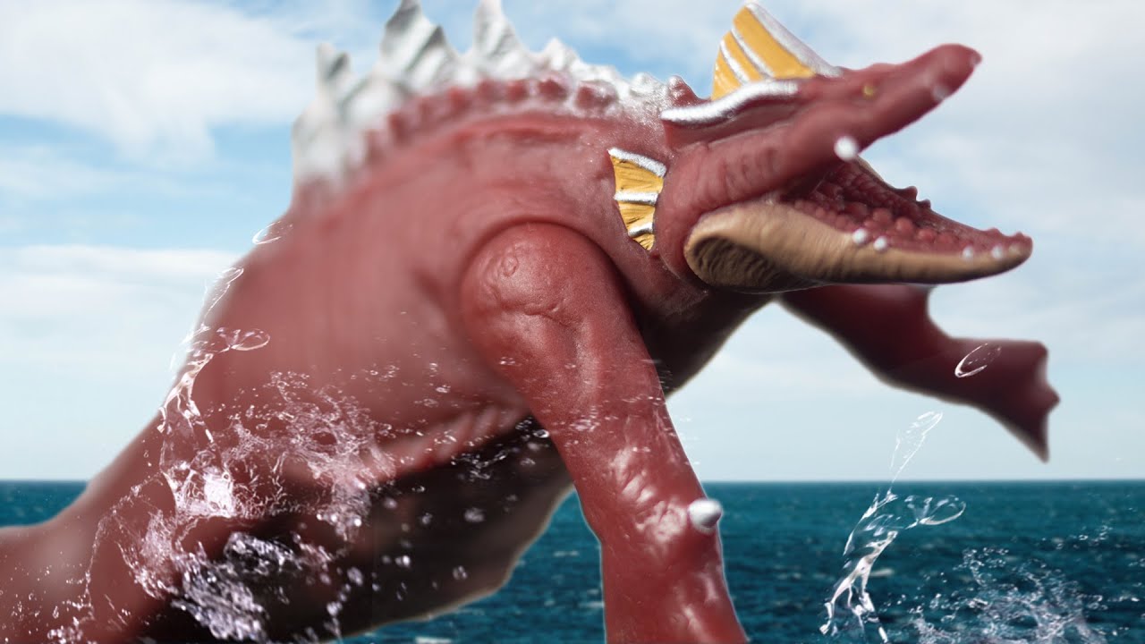 ネタバレ ゴジラアクアティリス ゴジラs P ムービーモンスターシリーズ Godzilla Aquatilis Toy Review Godzilla Singular Point Youtube