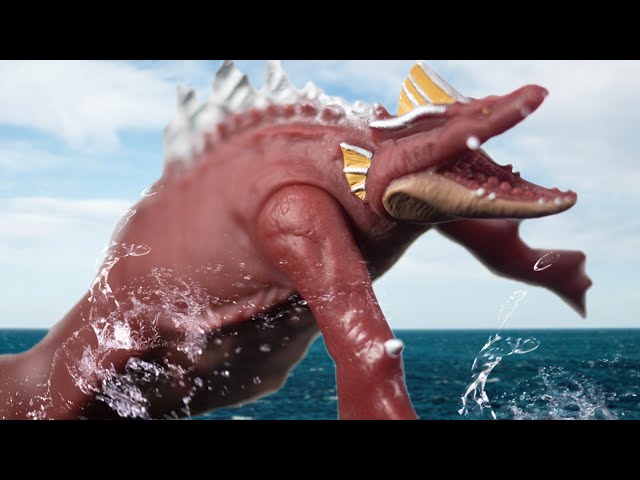 Godzilla Aquatilis Toy Review Godzilla Singular Point - YouTube