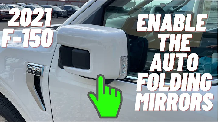 2021+ Ford F-150 – How to Enable Auto Power Folding Mirrors