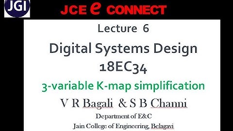 Lecture 6 DSD 18ec34 V R Bagali & S B Channi