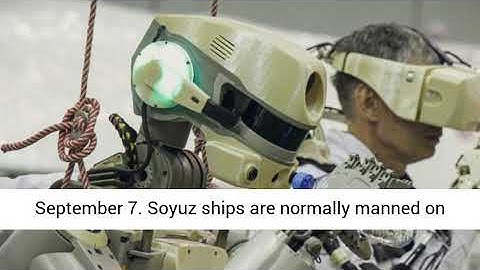 Astronaut Robot   |    Russia sends its first humanoid robot Fedor into space