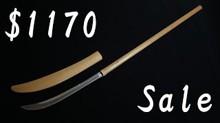 Authentic Long Naginata 1679s Early Edo Period Tsuda Sukehiro1330mm5236inch