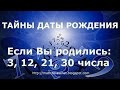 Нумерология по дате рождения. Судьба и карма воплощений для чисел 3 12 21 30