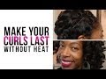 How to Pin Curl Hair | Pin Curl Tutorial