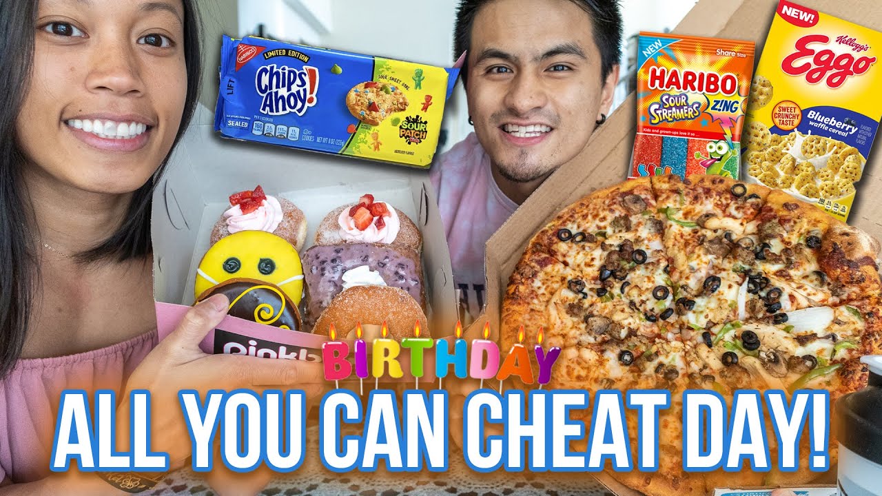 Birthday All You Can CHEAT DAY #23 | I Ate Everything I Wanted! - YouTube