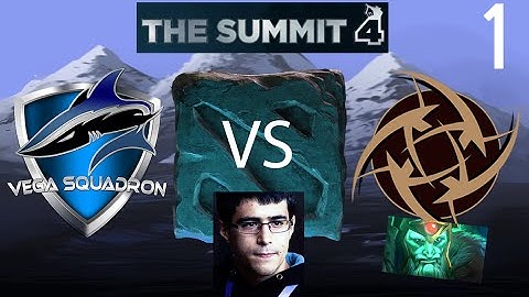 Vega Squadron vs NiP - Game 1 - Summit 4 EU - GoDz & Fogged