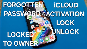iCloud Activation Lock Bypass/Unlock iPhone Locked to Owner with Forgotten Password