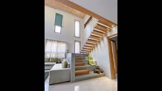 Duplex house staircase ideas ???youtubeshorts shorts viral